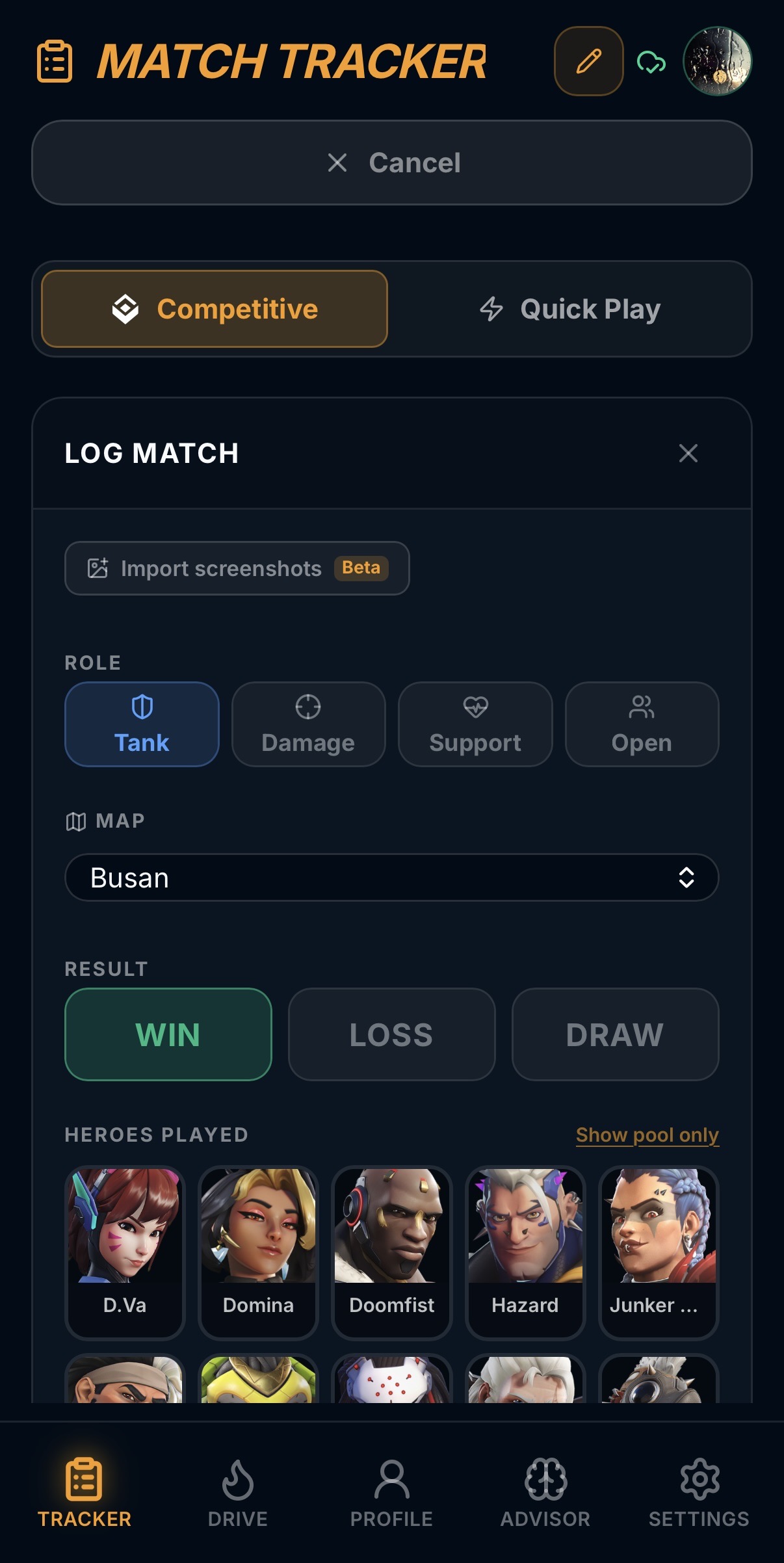 Osiris — Your Overwatch Competitive Edge